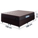 Ver imagem 4 de Cama Box Baú Casal Queen Colchão Espuma D33 Pillow Top Millenium Hellen