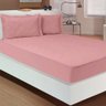 Colcha Fixa Buettner Casal Percal 180 Fios Matelado Sleep 03 Pçs Rose - 4