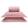 Colcha Fixa Buettner Casal Percal 180 Fios Matelado Sleep 03 Pçs Rose - 1