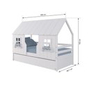 Ver imagem 3 de Bicama Casinha Encantada Madeira Maciça Branco Megamobilia