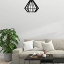 Ver imagem 2 de Luminária Teto tipo Pendente LAMPEÃO MDF - Completa - Cor: Preta