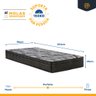 Cama Box com Colchão de Molas Ensacadas Ortobom Iso Superpocket Solteiro King 96cm - 3