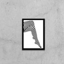 Ver imagem 1 de Quadro Fotografia Pernas Mulher 24x18cm - com vidro:Madeira branca