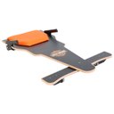 Ver imagem 1 de Carrinho de Rolimã F1 Preto e Laranja em MDF