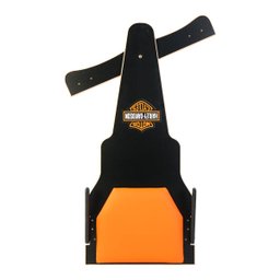 Carrinho de Rolimã F1 Preto e Laranja em MDF - 4