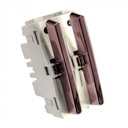 Ver imagem 2 de Interruptor Duplo 1 Simples + 1 Paralelo Rosê Gold NOVARA