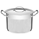 Ver imagem 1 de Caldeirão Professional 28cm 11,9L Fundo Triplo Tampa Plana Satinado 62625280 - Tramontina