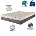 Ver imagem 3 de Cama Box Queen Size (box + Colchão) 158x198x67 Safira Prorelax Molas Ensacadas Pillow Top Viscoelást