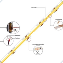 Ver imagem 3 de Fita de Led 3000k Cob 480led/m 5 Metros 12v sem Fonte