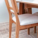 Ver imagem 4 de Conjunto Mesa de Jantar com 4 Cadeiras 100% Mdf Off White Cesare Claro Dalla Costa