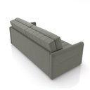 Ver mais imagens de Sofá-cama Decorativo Retrátil Thanos 2 Lugares 192cm Veludo Grafite G45 - Gran Belo
