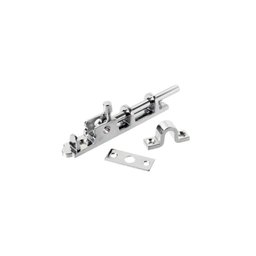 Trinco Universal Latão/zamac Cromado 6cm Cartela Isero - 1