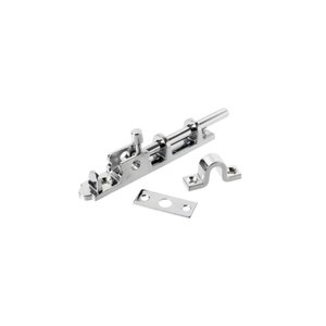 Trinco Universal Latão/zamac Cromado 6cm Cartela Isero