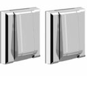 Ver imagem 3 de Kit 02 Und Tampa Válvula Descarga Compativel Deca e Docol Acabamento Metal