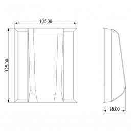 Kit 02 Und Tampa Válvula Descarga Compativel Deca e Docol Acabamento Metal - 4