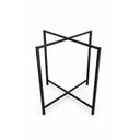 Ver imagem 6 de Mesa Alta Bistrô Decorlidi com Tampo 68 Cm Cor Imbuia Estrutura Aço Preto Design Industrial