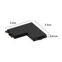 Ver imagem 2 de Emenda para Trilho Magnético Nordecor Magnetic Track Kay 6567 L Teto Preto