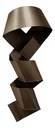 Ver imagem 1 de Decoração de Parede Escultura de Metal Exclusivo no Brasil Home Decor Bronze Escuro