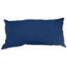 Almofada Grande Comprida 0,40x0,70 Retangular Encosto Dormir Azul - 2