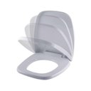 Ver imagem 2 de Assento Sanitário Polipropileno Flex Branco para Vaso Deca