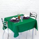 Ver imagem 2 de Kit 10 Toalhas de Mesa 4 Lugares 1,40x1,40 Oxford Vermelho