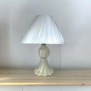 Ver imagem 5 de Abajur em Murano Verona Branco - Abajur Iluminaria de Luxo em Tons Clássicos Prime Home Decor 34205