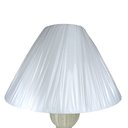 Ver imagem 2 de Abajur em Murano Verona Branco - Abajur Iluminaria de Luxo em Tons Clássicos Prime Home Decor 34205