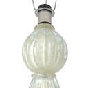 Ver imagem 3 de Abajur em Murano Verona Branco - Abajur Iluminaria de Luxo em Tons Clássicos Prime Home Decor 34205