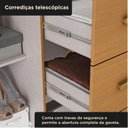 Ver imagem 6 de Guarda Roupa Capella 4 Portas 3 Gavetas Marrom/Cinamomo/Off White