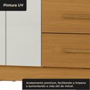Ver imagem 7 de Guarda Roupa Capella 4 Portas 3 Gavetas Marrom/Cinamomo/Off White