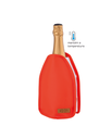 Ver imagem 2 de Cooler Térmico para Garrafa de Espumante Champagne Bolsa Gel Cor:laranja