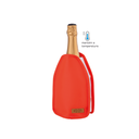 Ver imagem 2 de Cooler Térmico para Garrafa de Espumante Champagne Bolsa Gel Cor:laranja