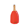 Cooler Térmico para Garrafa de Espumante Champagne Bolsa Gel Cor:laranja - 1
