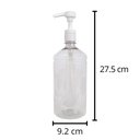Ver imagem 3 de 2 Frascos 1000ml Para Álcool Gel Válvula Pump Profissional