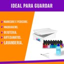 Ver imagem 4 de Caixa Plástica Organizadora 13,5 Litros Ordene Caixa Organizadora