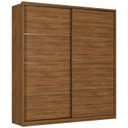 Ver imagem 5 de Roupeiro Belga com Portas de Correr Flex - Nogueira Touch/preto Prime Tx Demóbile