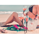 Ver imagem 2 de Taça Beach Queen Boccatti 520ml Bebidas na Areia Praia Drink:rosa Bebê