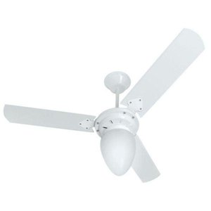 Ventilador Pêra New Branco 110v 3 Pás Brancas