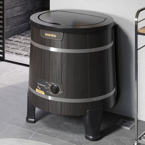 Máquina de Lavar Tradicional 5kg 127V Black - Wanke