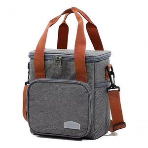 Bolsa Térmica Lancheira Alça Transversal Multiuso Moderna Reforçada Fitness Academia Trabalho