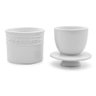 Manteigueira Francesa em Cerâmica 11,4cm Le Creuset Branca Manteigueira em Cerâmica 11.4cm Branca - 4
