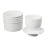 Manteigueira Francesa em Cerâmica 11,4cm Le Creuset Branca Manteigueira em Cerâmica 11.4cm Branca - 11