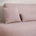Ver imagem 7 de Sofá 2 Lugares Orgânico Curvo Sala de Estar Living 153 x 80 Pequeno com 3 Almofadas Casa Lar