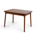 Ver imagem 1 de Mesa de Jantar Colonial Lisa Rústica Retangular Imbuia