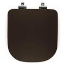 Ver imagem 4 de Assento Sanitário Canto Reto Soft Close Quadra Marrom Fosco para Deca