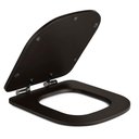 Ver imagem 2 de Assento Sanitário Canto Reto Soft Close Quadra Marrom Fosco para Deca