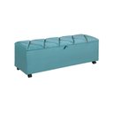 Ver imagem 1 de Recamier Cama 85cm Alto Padrão Azul Turquesa
