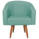Ver imagem 5 de Kit 2 Poltronas Decorativa Jade Design Moderno Sala de Estar Quarto Escritório Confortável Luxo Pés