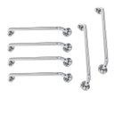 Ver imagem 1 de Alça de Apoio Barra Inox Kit 6 Unidades 70cm e 80cm Deficiente Gestante Idoso Criança Resistente Sup