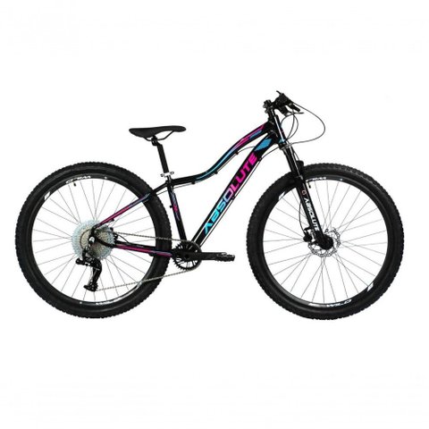 Bicicleta Aro 29 Absolute Hera Feminina 12v Garfo Trava no Guidão 1x12 Preto 15